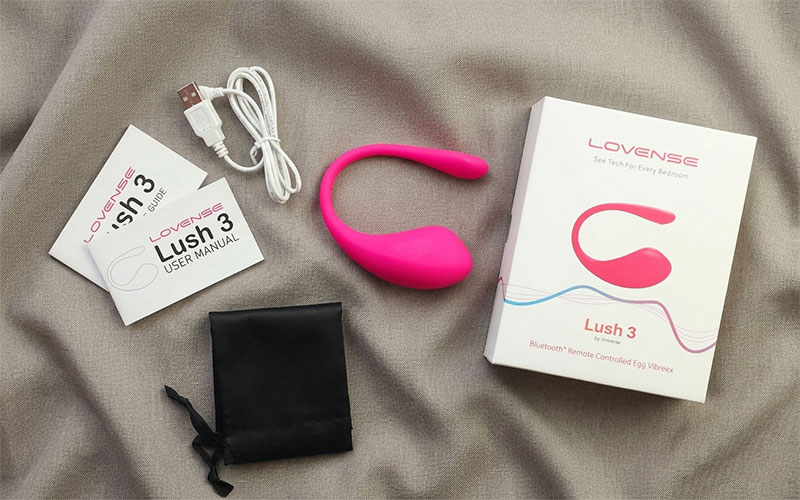 Bán Dụng cụ trứng rung Lovense Lush 3 điều khiển xa bằng điện thoại  hàng mới về